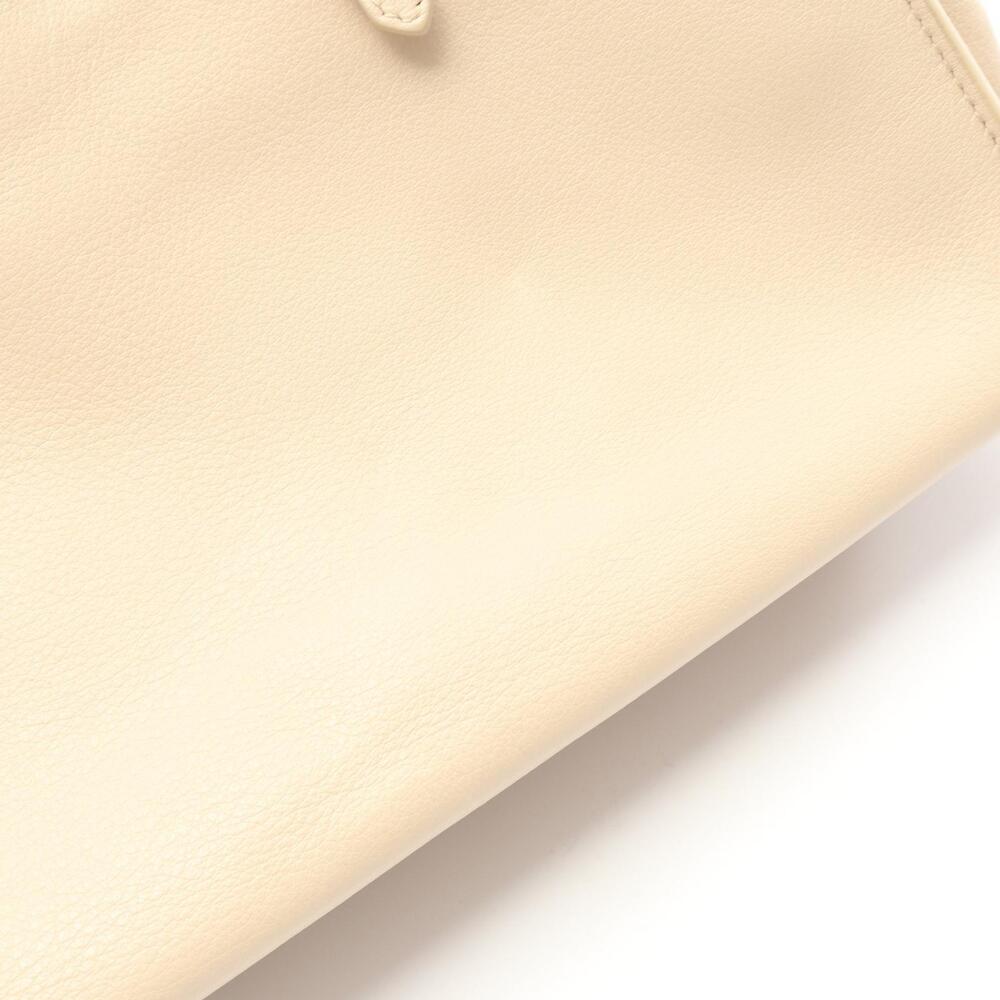Balenciaga PAPIER Handbag Leather Beige Paper ZIP AROUND - Picture 7 of 9